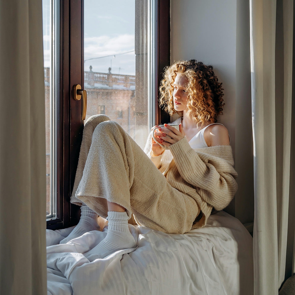 CozyCloud Fuzzy Lounge Set