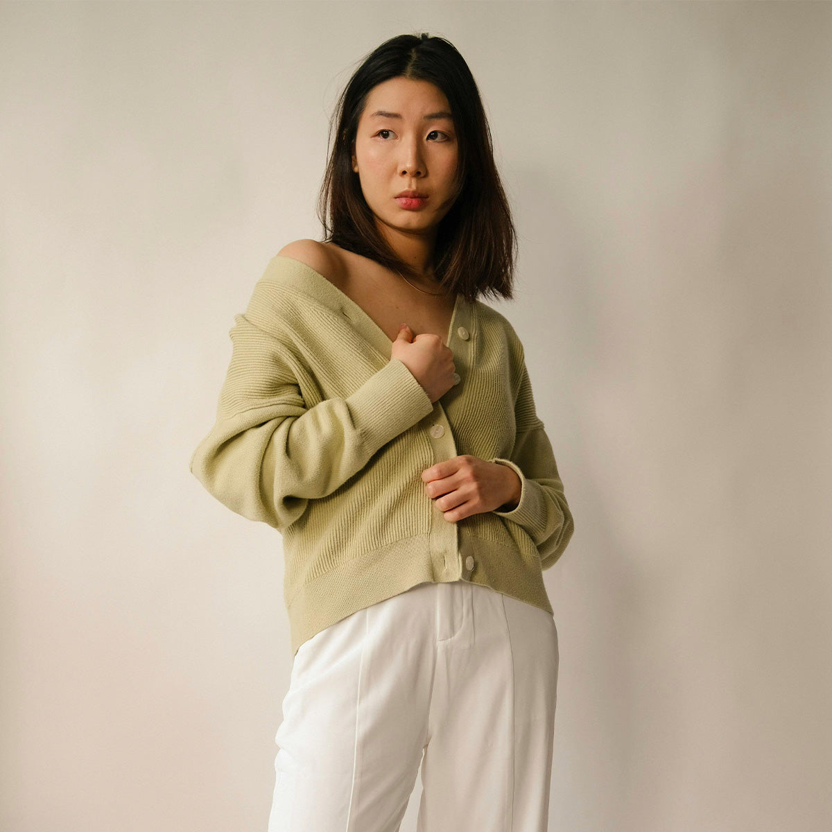 Pastel Meadow Knit Cardigan