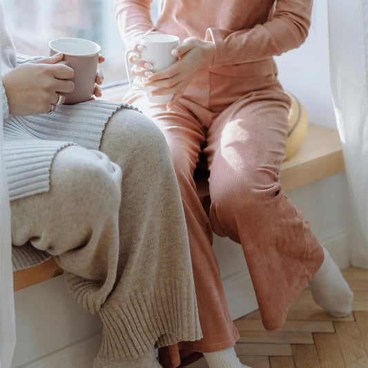 Ultra Soft Ribbed Pajama Set