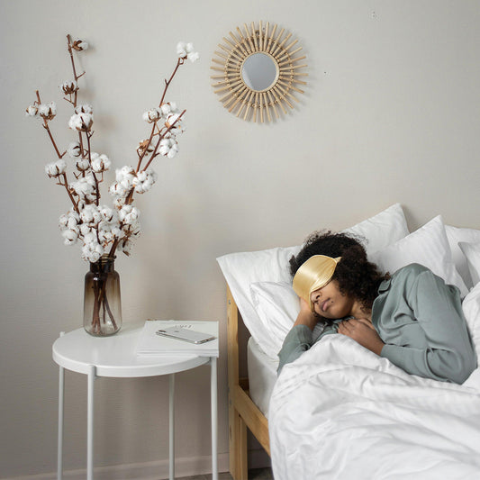 GoldenHoney Silk Sleep Mask