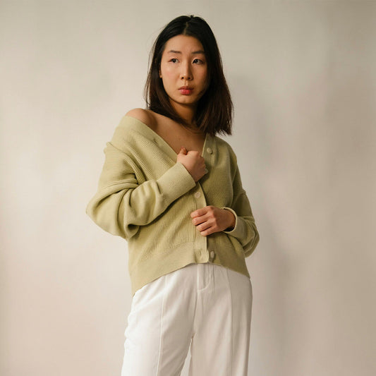 Pastel Meadow Knit Cardigan