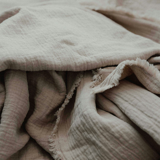 EarthyHue Linen Blanket